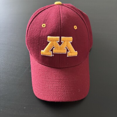 Vtg Zephyr Minnesota Golden Gophers Fitted Hat 7 & 1/8 