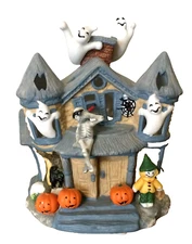 Halloween Partylite Haunted House Tea Light Candle Holder