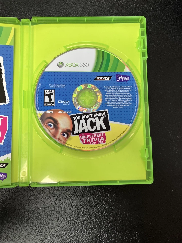 You Don't Know Jack (Microsoft Xbox 360, 2011) CIB - Image 3 of 4