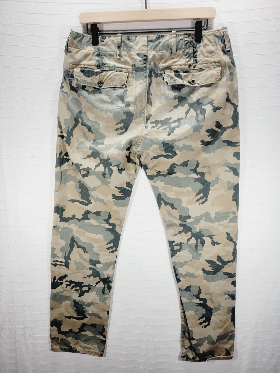 Levis Camo Pants Mens 32x30 Green Brown Camouflage Chino Utility