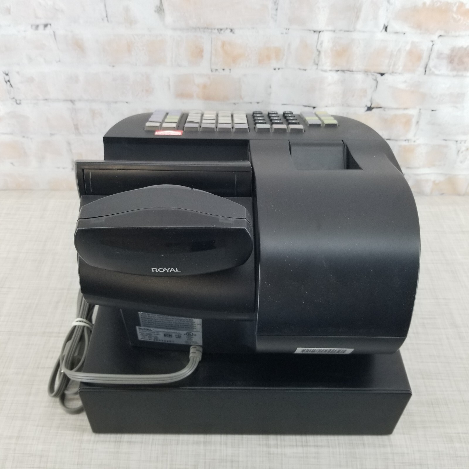 Royal Alpha 1000ML Cash Register / Cash Management No Keys Tested
