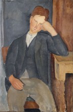 Amedeo Modigliani - The Young Apprentice Giclee Fine Art Print on Canvas 36"