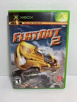 FlatOut 2 - Microsoft Xbox - Video Game - Free Shipping