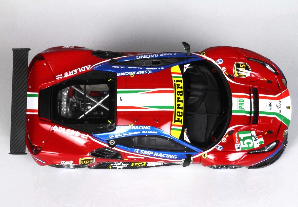 BBR 1:43 Ferrari 488 LM GTE PRO Team AF Corse #51 24H Le BBR 1:43 Ferrari 488 LM GTE PRO Team AF Corse #51 24H Le
