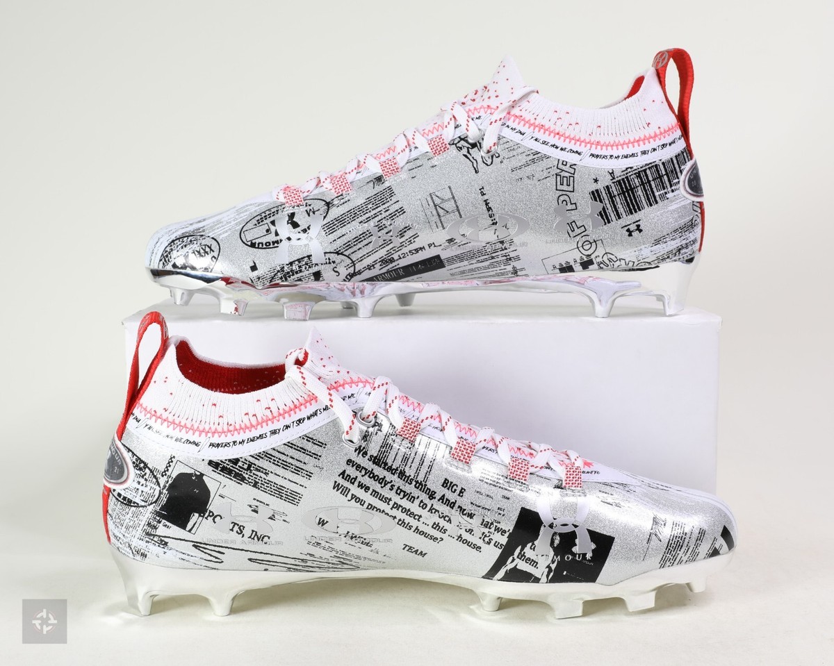 Under Armour Spotlight 25th Anniversary Football Cleats Size 13