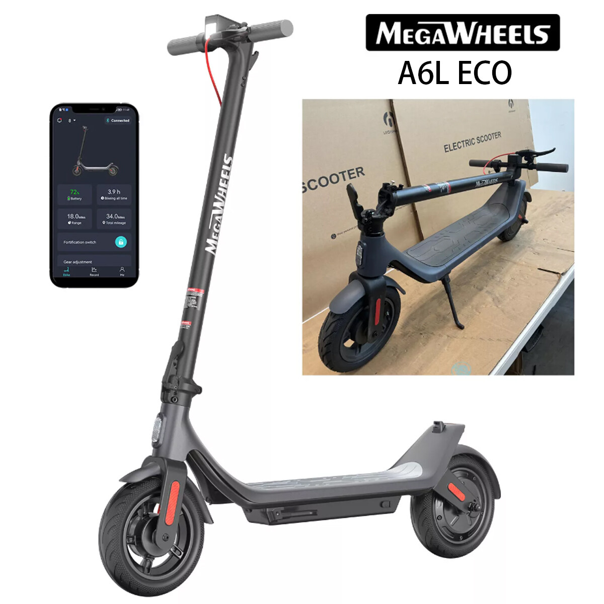 ADULT ELECTRIC SCOOTER 350W 10.2AH 30KM LONG RANGE  URBAN COMMUTER E SCOOTER