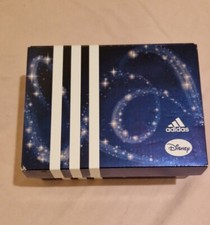 Baby Girls Disney Princess Pink & White Adidas Trainers Size 6