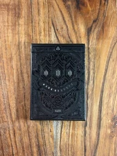 Riffle Shuffle 666 Dark Reserve Silver Playing Cards #/2000 Rare