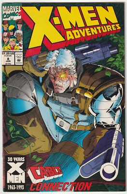   X-MEN ADVENTURES #8 Cable Connection, Marvel Comics 1993 US-COMICHEFT TOP Z1