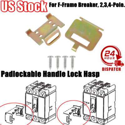 For Eaton/Cutler Hammer PLK1 Breaker, Molded Case, Handle Lock Hasp, Padlockable