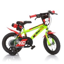 Bicicletta da Bambino 12 Pollici 3 4 5 anni con Pedali Rotelle Freni Bici Bimbo