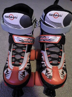 Senhai Max Power Quad Rollschuhe. Größe Small 33-36 Größe 4 - UK