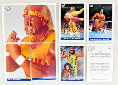 1991 WWF Superstars シール アルバム 新品未開封 WWF WRESTLING SUPERSTARS ALBUM STICKER 150 CARD SET by