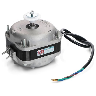 FA10E ELCO 10W 10 WATT KÜHL GEFRIERKOMBINATION FLASCHENKÜHLER KONDENSATOR LÜFTERMOTOR MULTIFIT