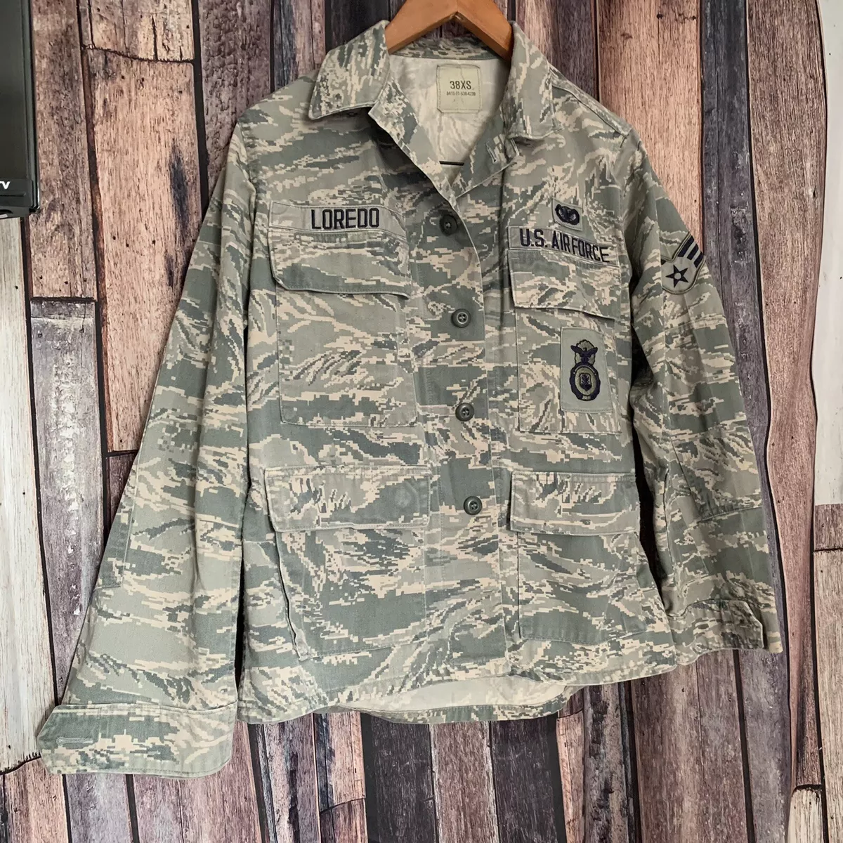 Air force camo best sale jacket