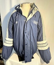 Vintage Dallas Cowboys Starter Coat Bomber Hood Full Zip 2XL 1990s