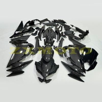For Kawasaki Ninja 650 2020-2025 EX650 Carbon Fiber Painted Fairing Kit Black 