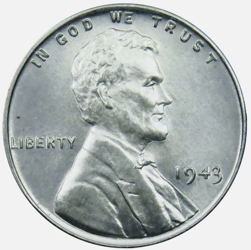 🔥 1943 BU Steel Wheat Cent WWII Wartime Coin from Old Bank Wrapped (OBW) Roll