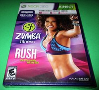 Zumba Fitness Rush Microsoft Xbox 360 Factory Sealed Free Shipping Zumba Fitness Rush Microsoft Xbox 360 Factory Sealed Free Shipping