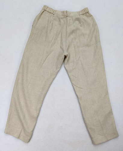 Jantzen Classics Women's Pants SIze 16 Beige Pleated High Rise - Picture 12 of 15