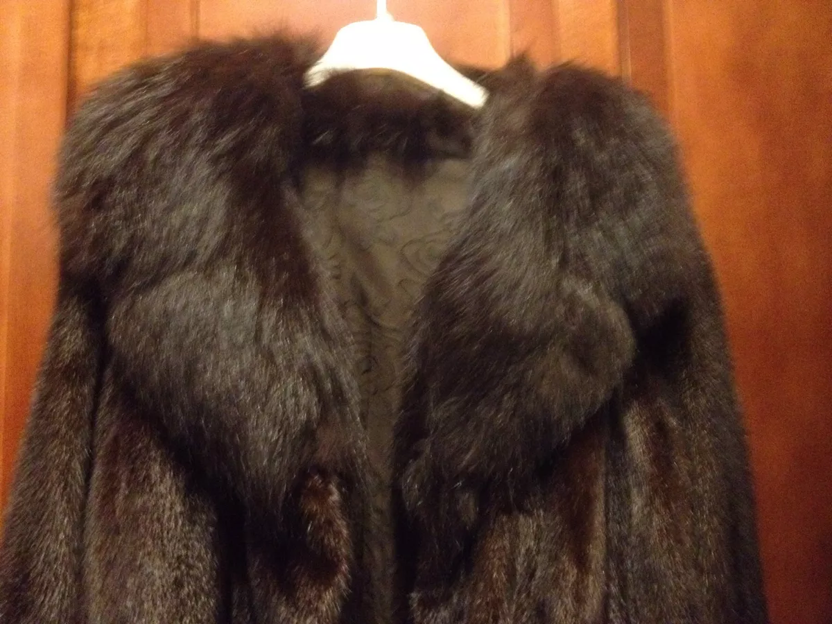 RARE! Letout SAGA ROYAL Lavender Mink fur coat