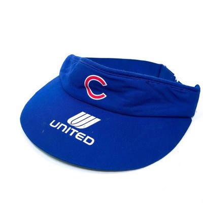 Chicago Cubs MLB Baseball United Adjustable Visor Hat Cap 2+ Ship FREE