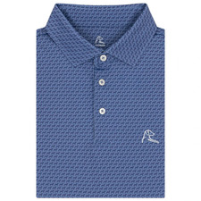 Rhoback Tail Wagger Performance Polo Mens Golf Shirt Stretch Fit