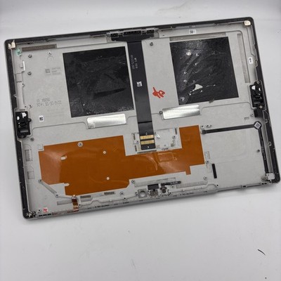 Microsoft Surface Pro 4 1724 Rear Back Housing Chassis Silver Grey X937375-007