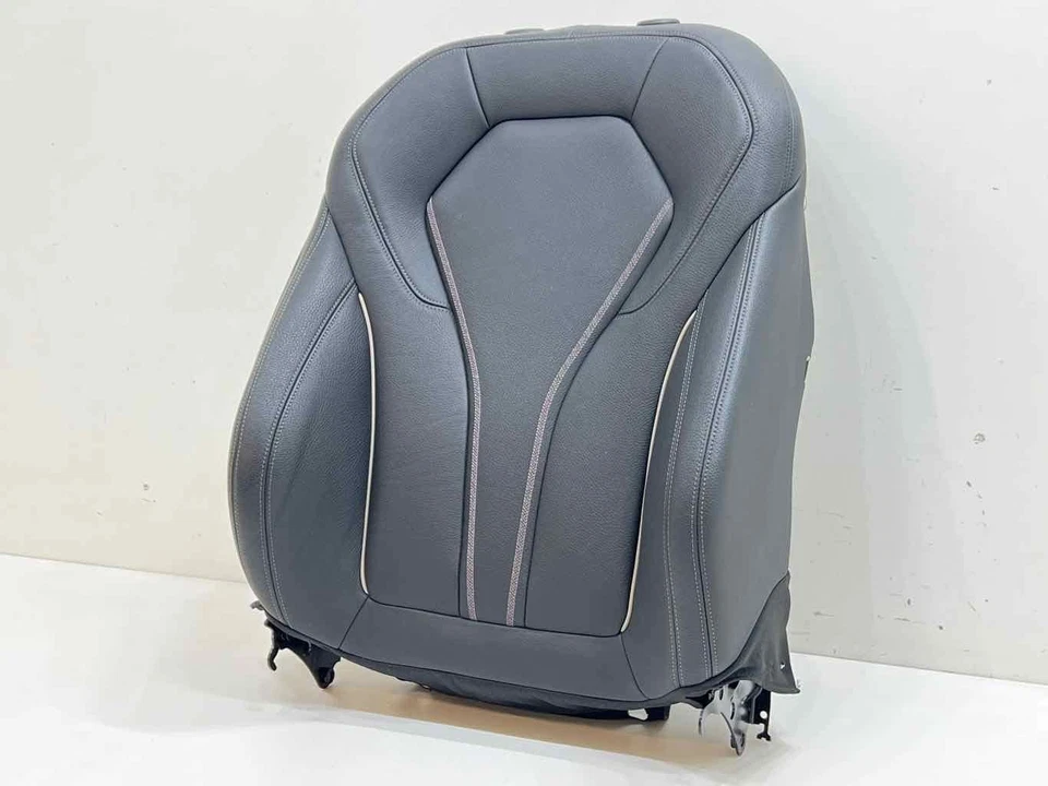 2017 - 2020 宝马 530I G30 前座右座上盖座垫 原始设备制造商 黑色_LCFK — 第 2/4 张图片