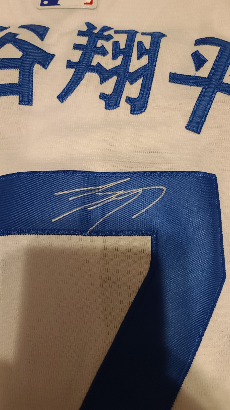 SHOHEI OHTANI SIGNED AUTO DODGERS JERSEY Beckett/(PSA) Certified Authentic! view 5