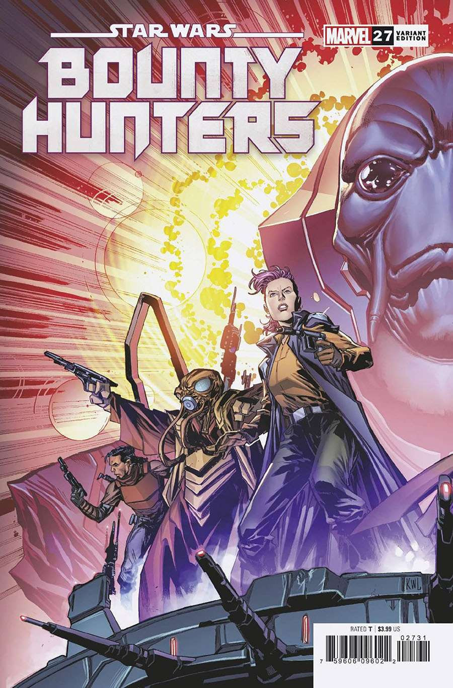 Star Wars Bounty Hunters 27B VF/NM Marvel comic combined shipping
