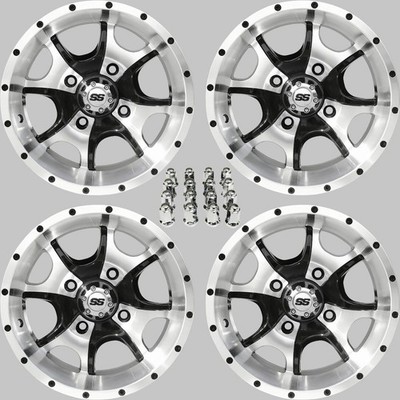 YAMAHA KODIAK 700 12'' COBRA M/B ATV / UTV ALUMINUM WHEELS ( SET 4 )  IRS1CA