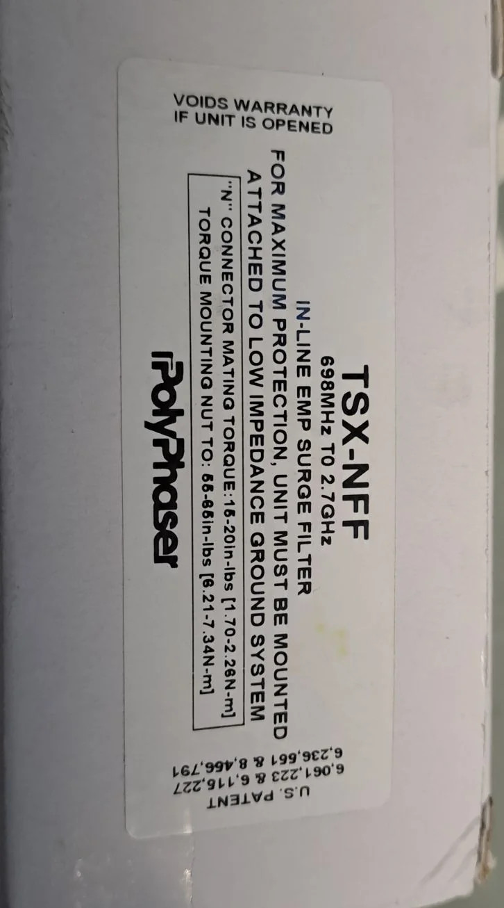 TSX-NFF POLYPHASER parasurtenseur de qualité industrielle IP67 - 4