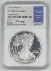 2018 S American Silver Eagle Edmund C Moy NGC PF70 Ultra Cameo
