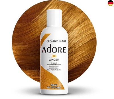 Adore Glänzende semi-permanente Haarfarbe, 30 Ingwer