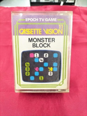 Epoch Game Soft Monster Block Used