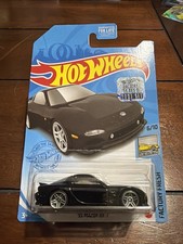 Hot Wheels Factory Fresh 6/10 '95 Mazda RX-7 88/250 Black
