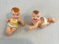 GALOOB 1991 MAGIC DIAPER BABY LOT OF 2 FIGURES