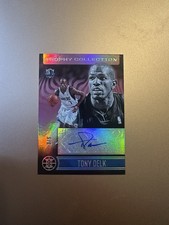 2020-21 Panini Illusions Tony Delk Trophy Collection Auto #3/5 #TC-TDE