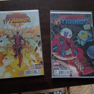 Deadpool VS Thanos #1-4 Lot of Comics