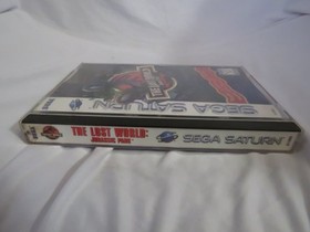 The Lost World Jurassic Park Sega Saturn CIB Complete W Manual Tested Working