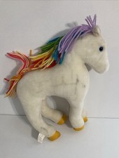 Vintage RAINBOW BRITE Starlite 12" Plush Pony Horse Hallmark Mattel 1983