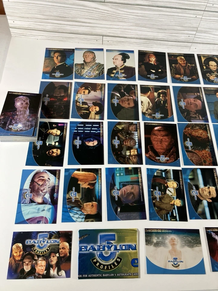 Коллекционные карточки SKYBOX BABYLON 5 ПРОФИЛЕЙ 95+ лот 1999 - Изображение 3 из 4