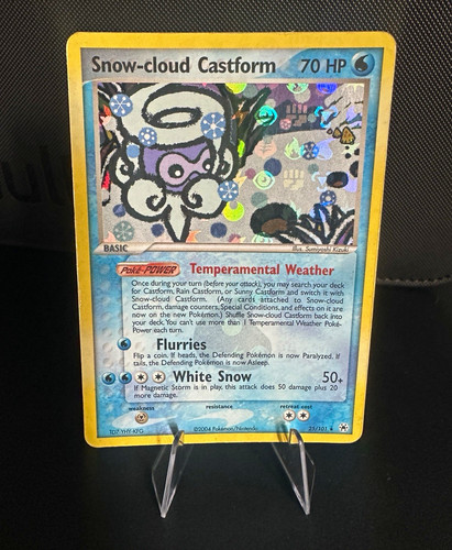 Snow-cloud Castform 25/101 EX Hidden Legends Reverse Holo (MP-)