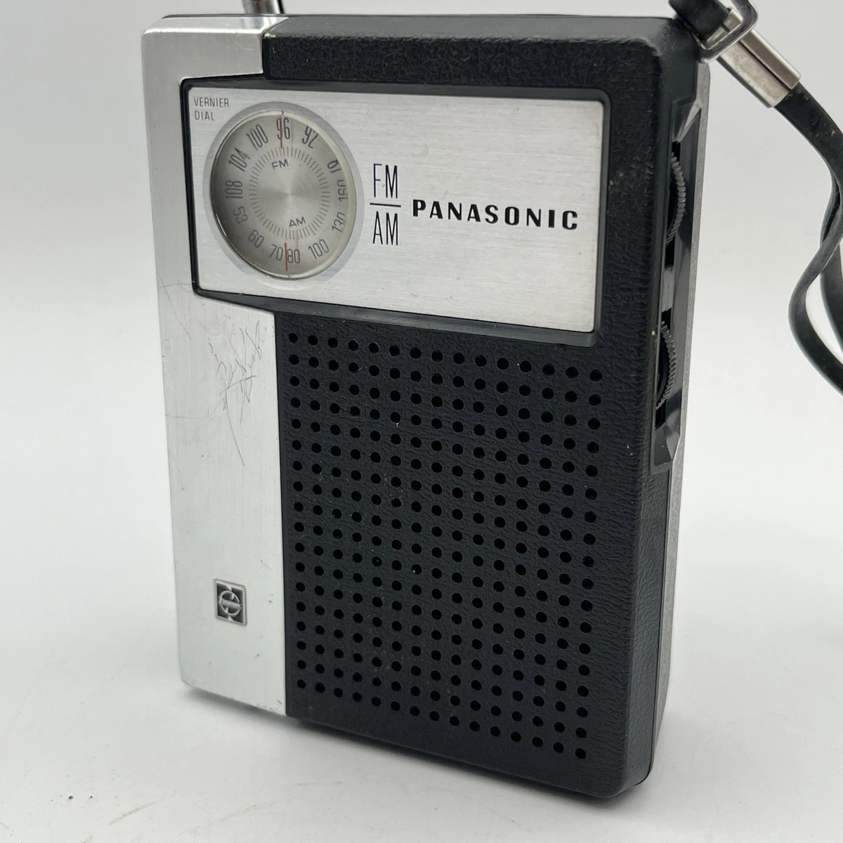 Vintage Panasonic AM FM Radio Indiana Collectible Transistor