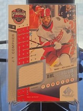 J.T. Compher 2025-26 Upper Deck SP Game Used Stadium Series Fabrics Jersey SSF-6