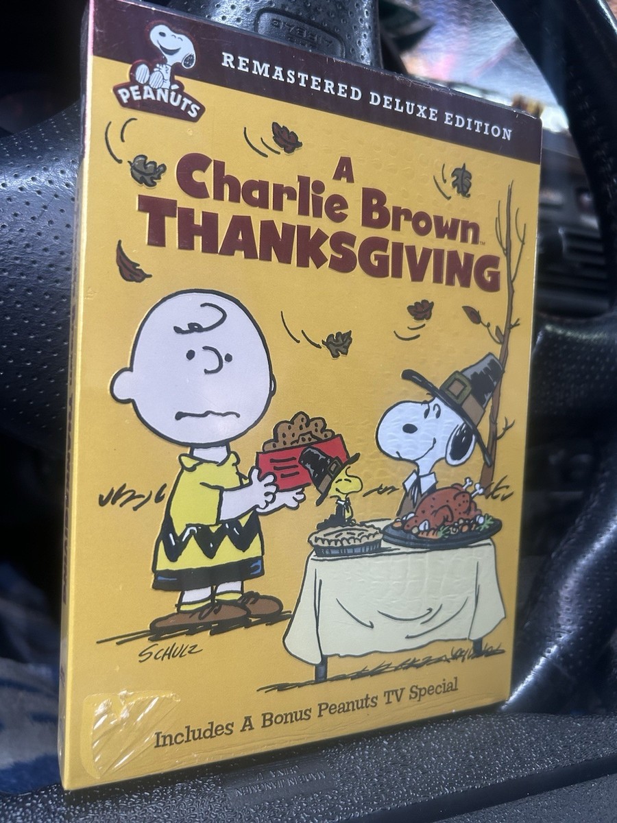 A Charlie Brown Thanksgiving (DVD, 2008, Deluxe SEALED RARE