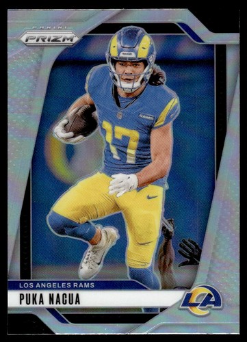 2024 Panini Prizm Silver Puka Nacua Los Angeles Rams #168