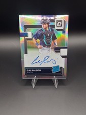 Panini 2022 Donruss Optic Cal Raleigh Rated Rookie Autograph Mariners #RRS-CR