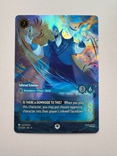 Disney Lorcana Hades Infernal Schemer Enchanted 237/204 Fabled
